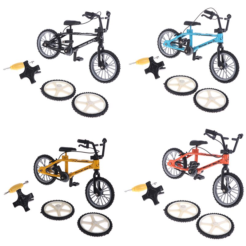 1 Pc Doigt Vélo Mini Vélo De Doigt Jouets VTT Vélo Doigt Scooter Jouet Jeu Costume Enfants
