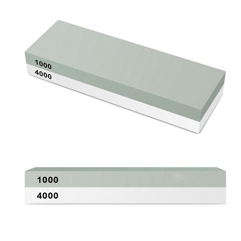 Slijpsteen Slijpsteen 1000/4000 Grit-Messenslijper Steen-Waterstone Rubber Steen Houder Meegeleverd