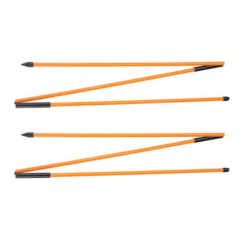 Golf Alignment Bar Orange Fiberglass Placement Training Aids: O