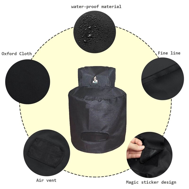 Propane Gas Tank Cover Waterproof Dust-Proof Anti-Uv Oxford Cloth