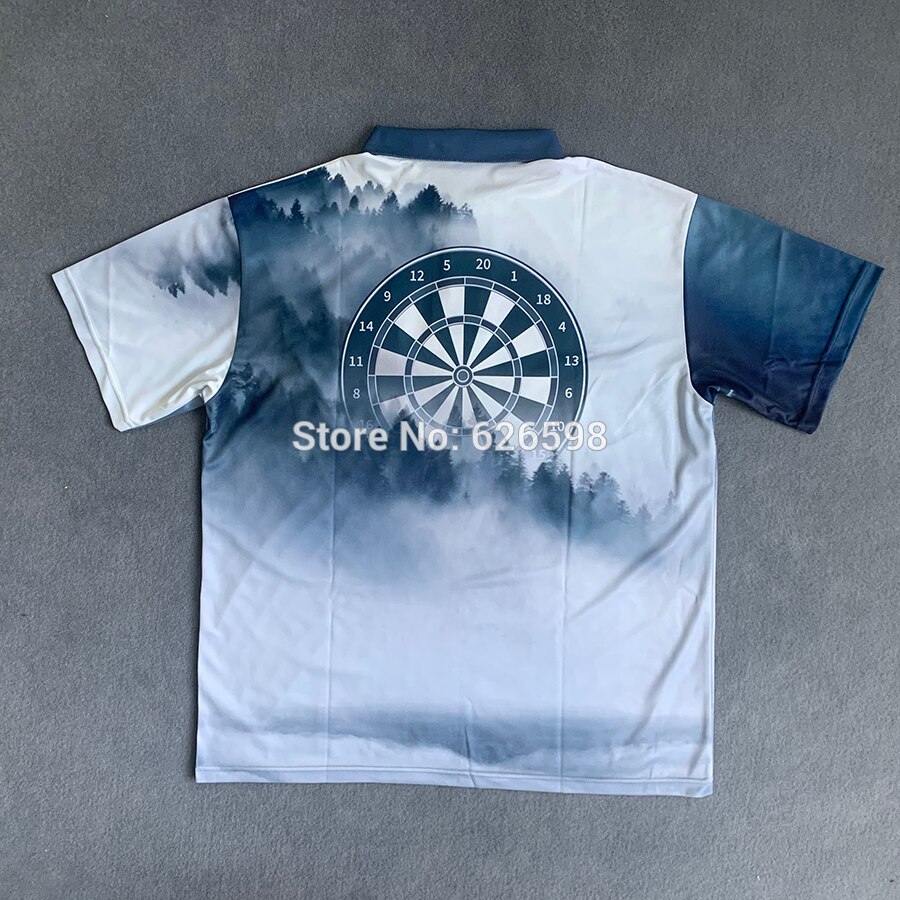 sublimation printing wolf darts shirt no moq