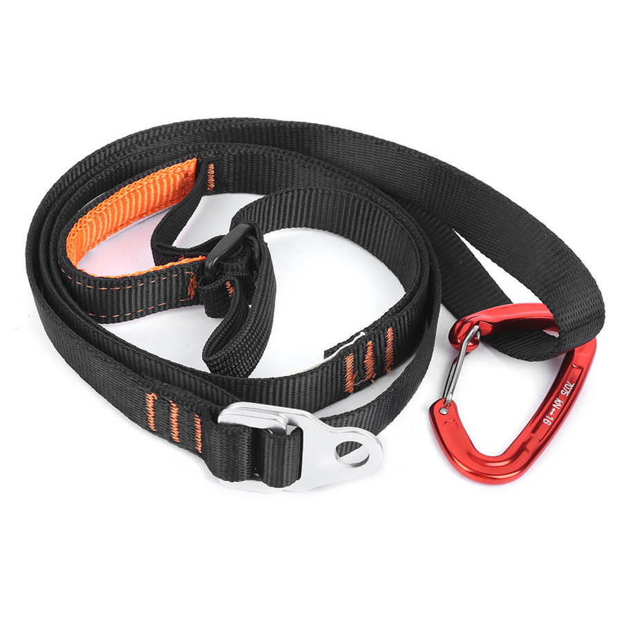 Mountaineering Ascending Pedal Belt Adjustable Safe Rising Device Rock Climbing Pedal Belt Climbing Sling Ascenders