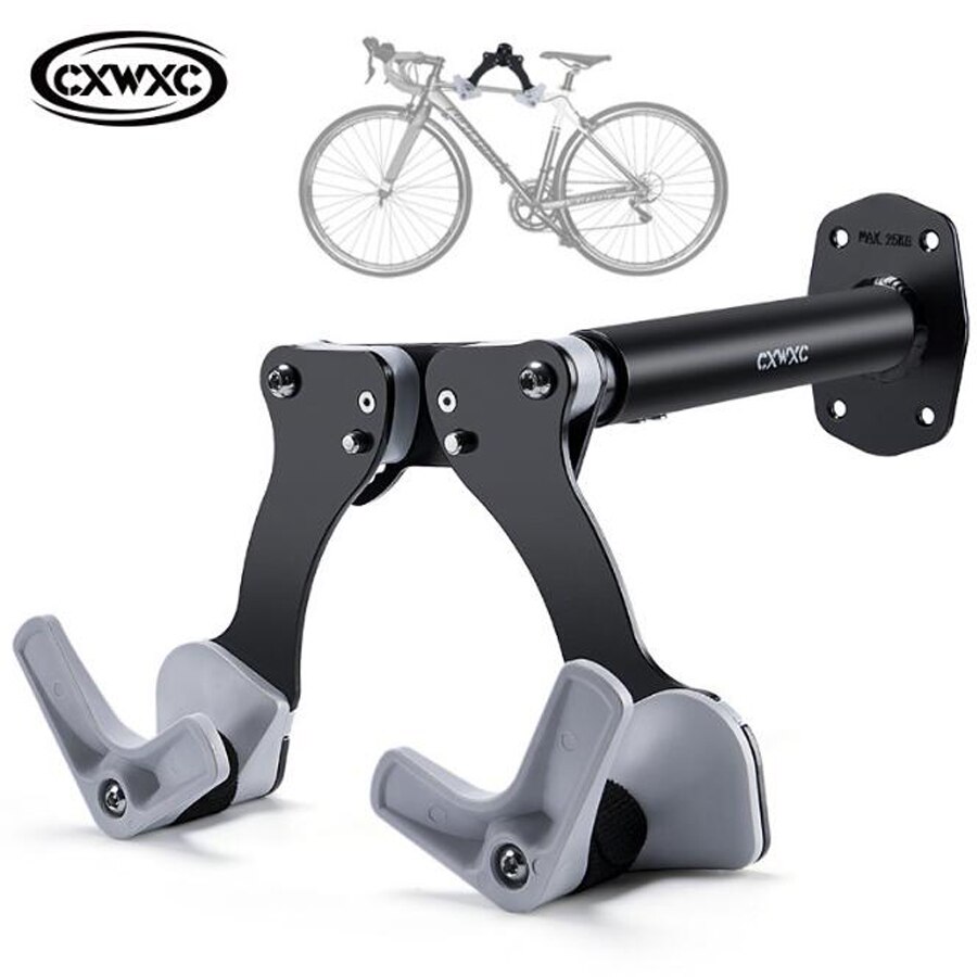 Gancho de montaje en pared para bicicleta para almacenaje, soporte Universal para garaje, accesorio duradero para ciclismo,: A