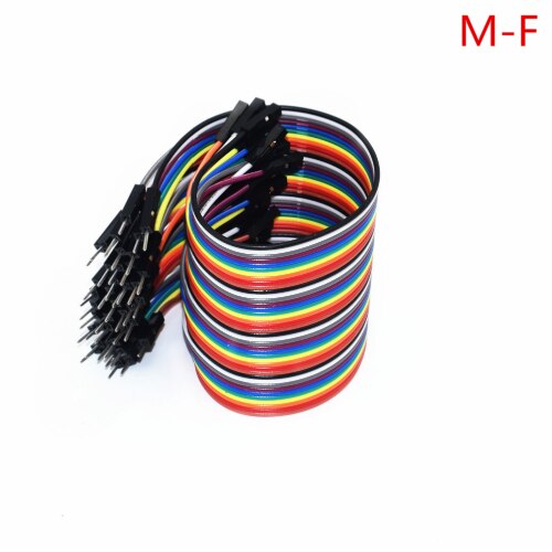 Dupont Linie 20cm Männlich zu Männlich + Männlich zu Weiblich + Buchse auf Buchse Jumper Kabel Dupont Kabel für arduino Diy Bausatz: 20cm M-F