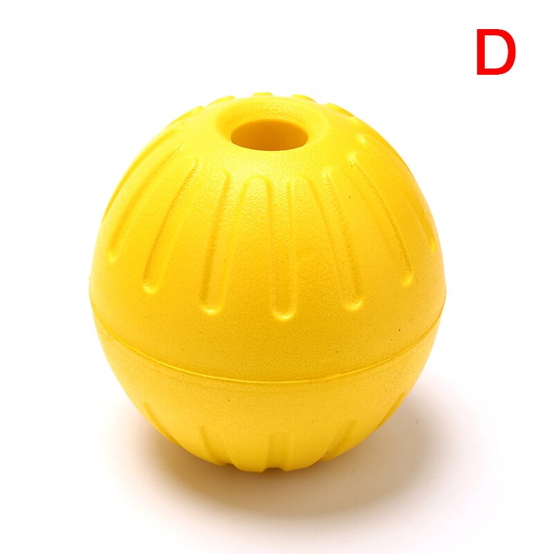 Pet Dog Training Chew Toy Indestructible Solid Rubber Ball Play Fetch Bite Carrier Rope Bite: 4