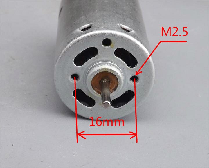 DC 6V - 12V 1A 390 Magnetic DC Motor 18000 - 35000 RPM High Speed Great Torsion for Baby Car / Remote control model aircraft