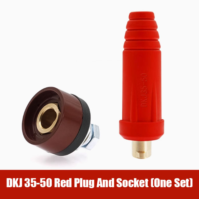 Welding Machine Connector, Welding Handle Wire, Quick Plug Socket, Male And Female Argon Arc Welding Machine Accessories: Ivory
