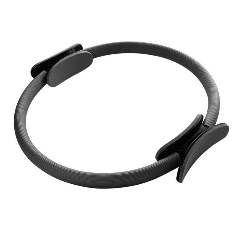 Professionele Yoga Wiel Pilates Sport Magic Ring Fitness Afslanken Bodybuilding Gym Workout Pilates Ring Yoga Accessoires: Black