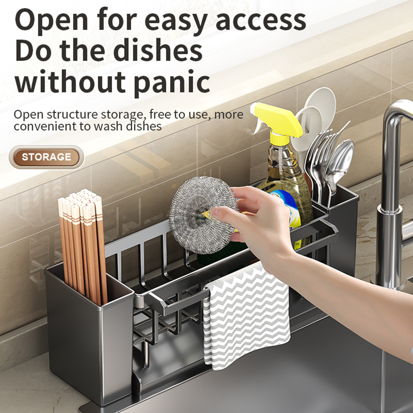 Lappen Gestell Schwamm Gestell Abfluss Gestell Wischen Gestell Arbeitsplatte Waschbecken Küche Gestell Organizer Schwamm Abtropffläche Küche Küche Lagerung Gestell