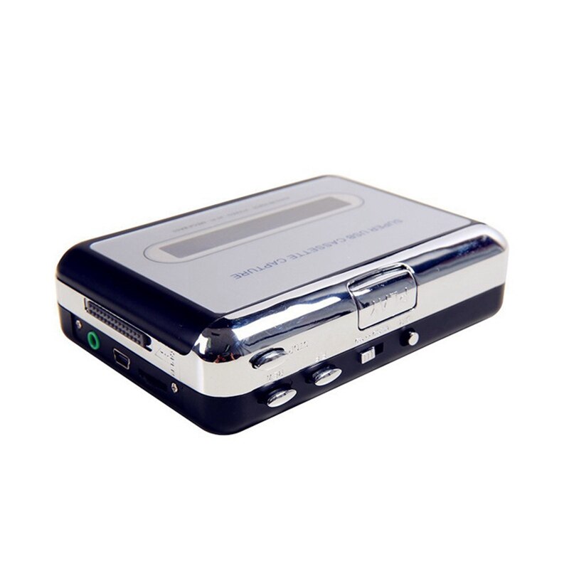 USB Cassette Tape Converter Cassette to MP3 Audio capture Music Walkman Player Tape to PC Portable Cassette-to-MP3 Converter