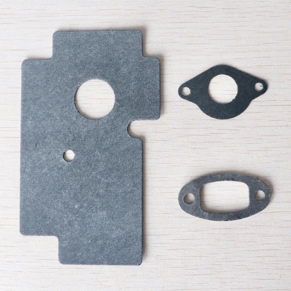 2 sets Paper gasket kit fit Chinese 2500 25cc Chain Saw Zenoah Komatsu 2500 Spares Parts Small Chainsaw