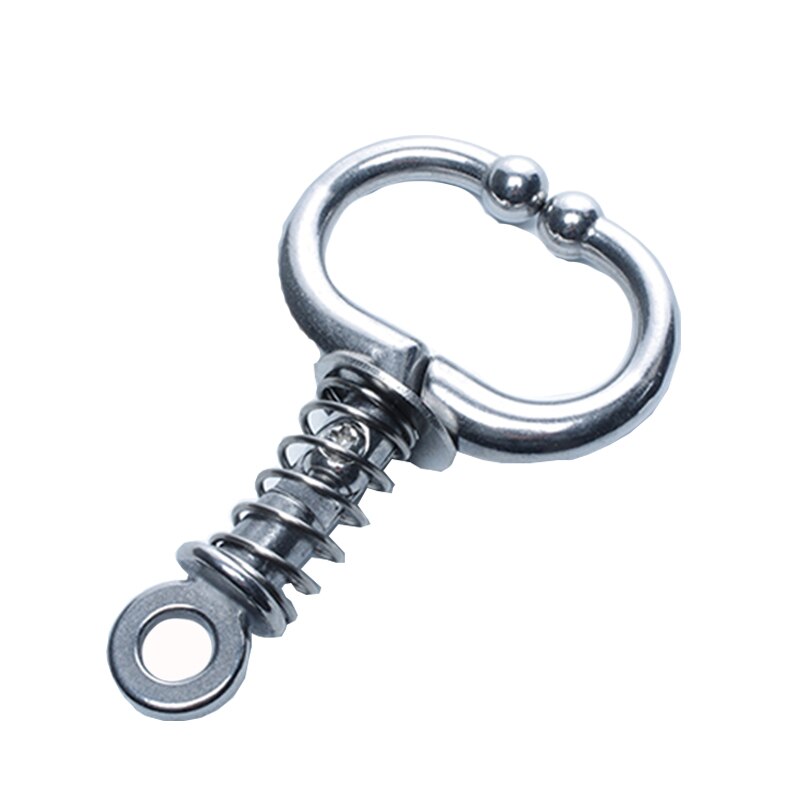Livestock Cattle Stainless steel Bull Spring Nose Clamp Cow Nose Plier Farm Animal Cattle Horse Feeding Equipment