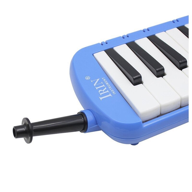 Irin 1 Set 37 Piano Toetsen Melodica Muziekinstrument Met Draagtas Voor Studenten Beginners Kids Blauw