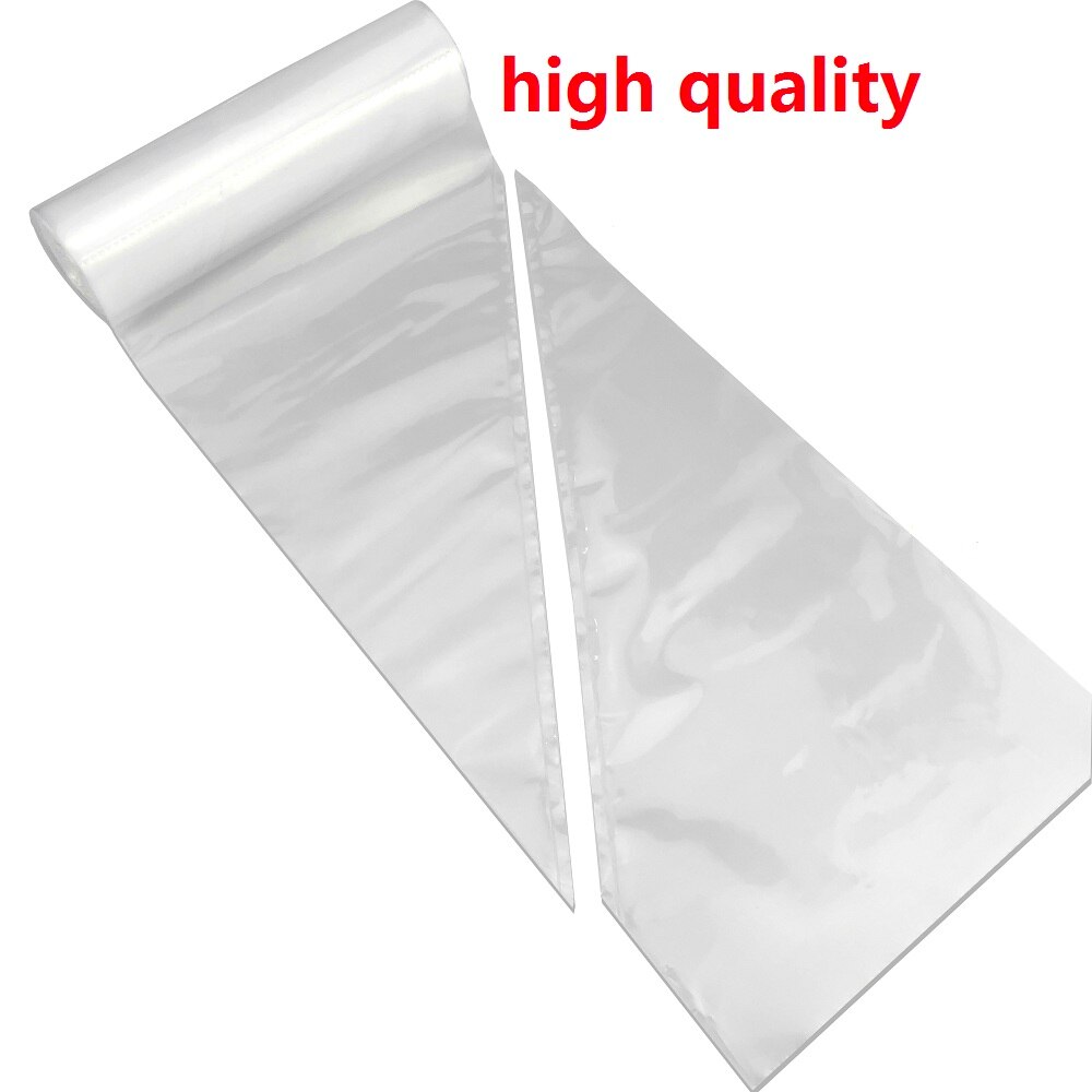 YFOX 100 Sacs à Pâtisserie Jetables + 8 Buses - Épaisseur 0,08mm, Kit Complet Pour Décoration Gâteaux