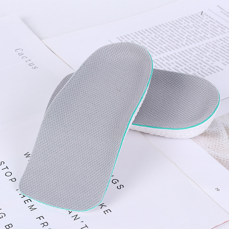 Plantillas para aumentar altura para hombres y mujeres, plantillas para aumentar altura, peso ligero, elevación elástica suave, almohadillas para zapatos, elevación elevada, 1,5 CM, 2,5 CM, 3,5 CM