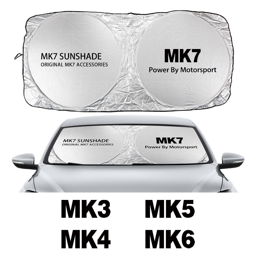 Auto Voorruit Zonneschermen Covers Auto Uv-Proof Accessoires Voor Volkswagen Vw Mk4 Mk7 Mk2 Golf 4 5 6 7 Mk3 Mk5 Mk6 Mk8