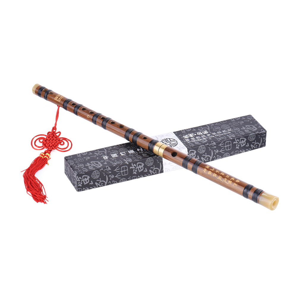Pluggable Bitter Bamboo Flute Dizi Traditional Handmade Chinese Musical Woodwind Instrument Study Level Performance