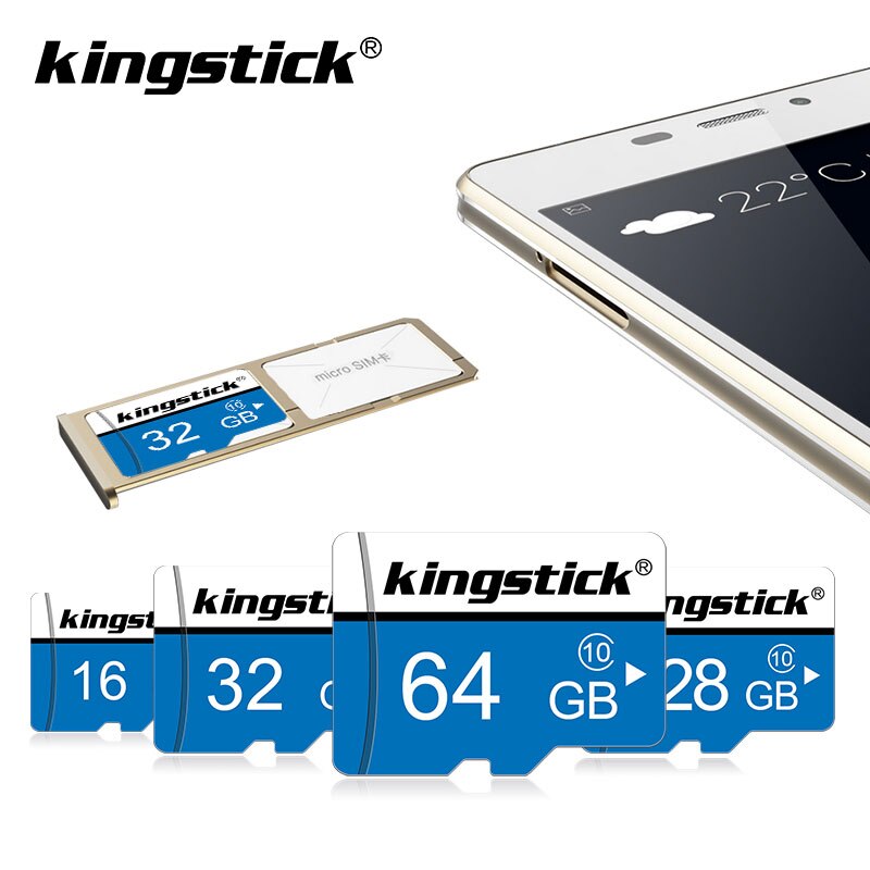 Micro SD Karte 32GB 64GB 128GB C10 Speicher Karte 8GB 16GB mini TF Karte mit Adapter für smartphone und PC