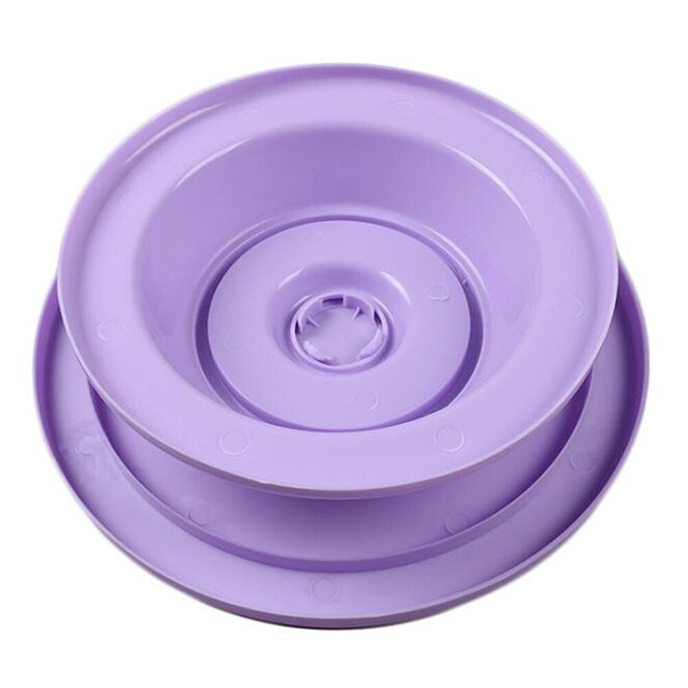 Plastic Taart Draaitafel Pan Decoreren Schraper Apparatuur Onderdelen Roterende Keuken Benodigdheden 10 Inch Ronde Cake Stand