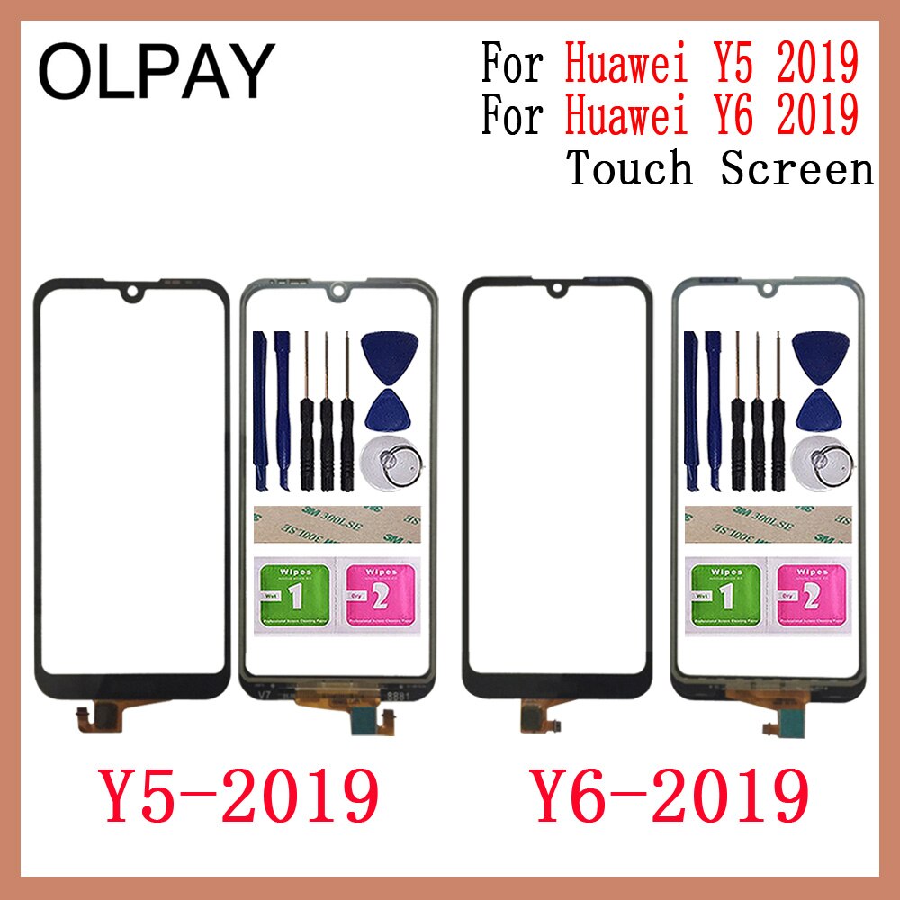 Olpay Aaa Touchscreen Voor Huawei Y5 Touch Screen Digitizer Voor Huawei Y6 Touch Panel Touch Screen Sensor glas