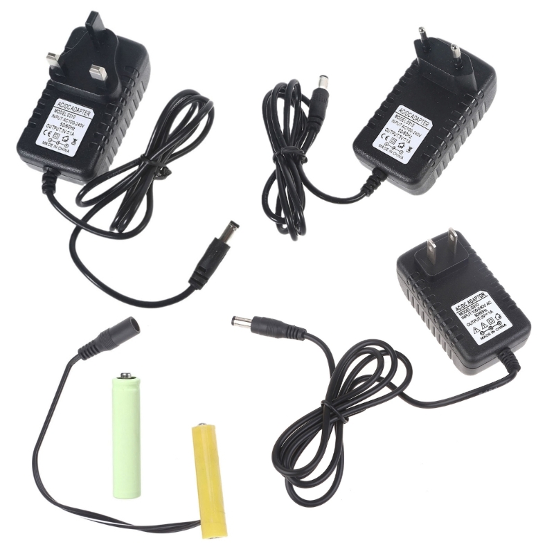 Batterie-Eliminatoren ersetzen 2 AAA-Batterien, Netzteil-Adapter für LED-Gebühr