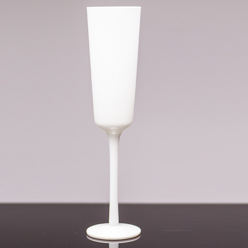 220ML lead-free glass black and white wine glass European goblet home decoration