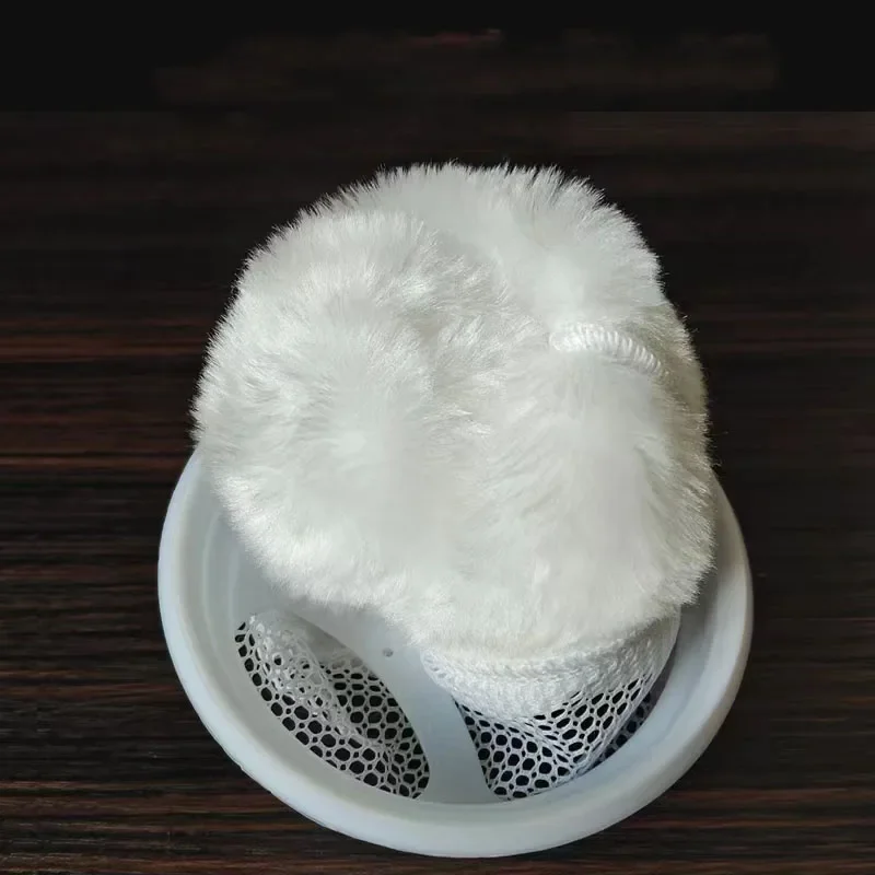 Anti Overflow Aquarium Filter Bag with Frame Washable Reusable Mesh Foam Carpet Sock Bag for Fish Marine Filtration System