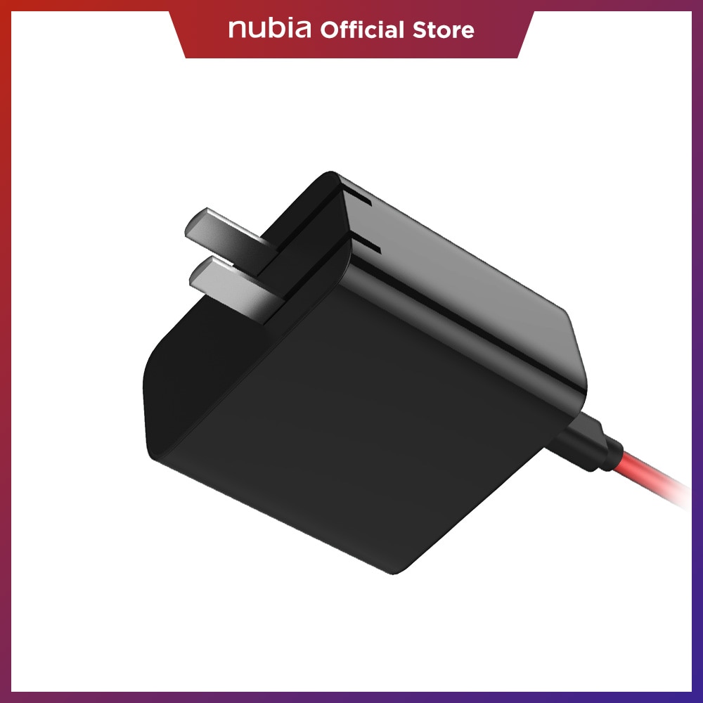 Adaptateur de chargeur rapide nubia RedMagic 55W PD d'origine pour téléphone intelligent (états-unis)