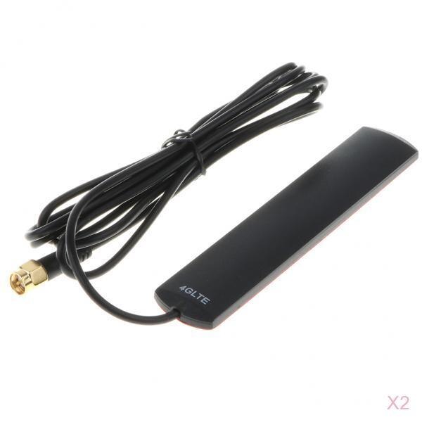 2 Pieces 4G LTE Phone Signal Repeater Booster Amplifier Extender Antenna,Easy to Install.