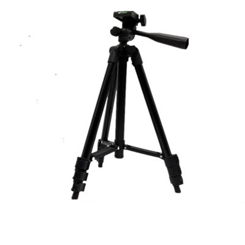 35-106 Cm Verstelbare 3110 Telefoon Tripod Stand Houder Clip Set Voor Iphone X 7 Dslr Camera Cellphone Tripode para Movil Met Afstandsbediening: black