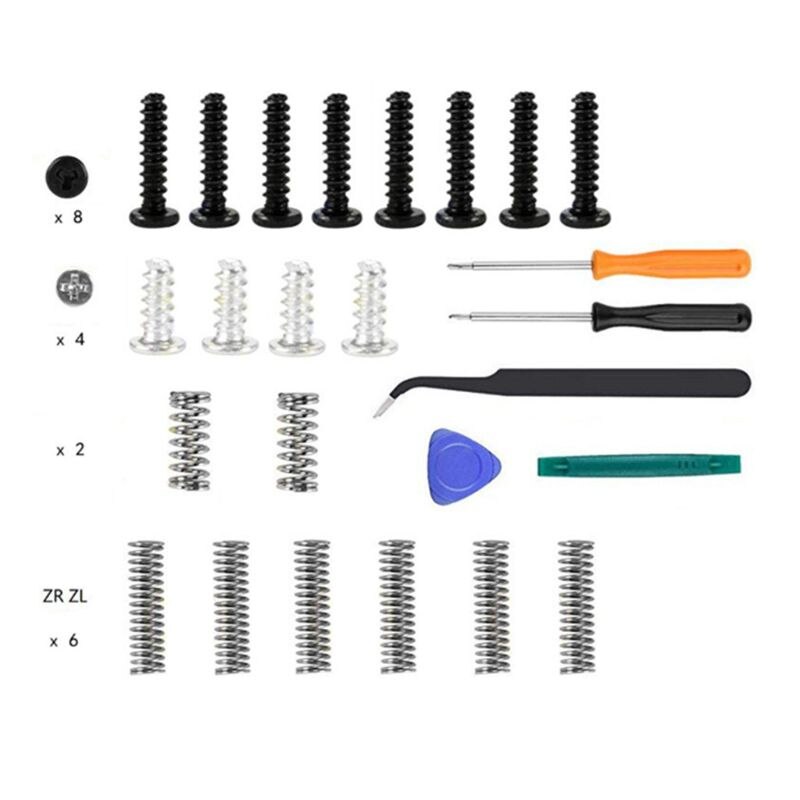Full Set Screw Screws Springs For -Nintend -Switch NS / Joy-Console Repair Tools: E