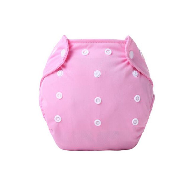 Newborn Washable Reusable Cloth Diapers Modern Adjustable Organic Cotton Soft Diapers All In One For Infants Fabric Diapers: Pink Diapers / For Winter