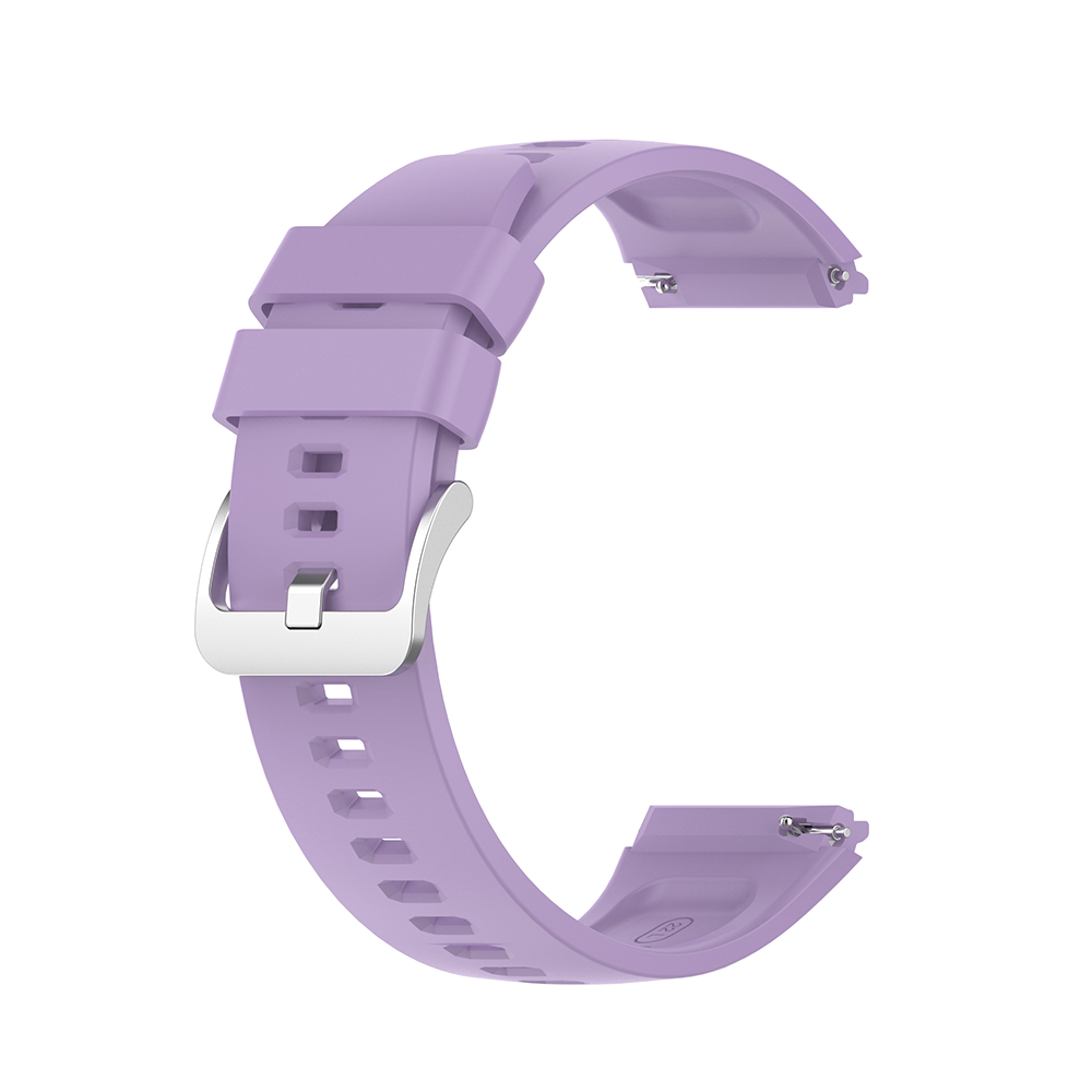 Bracelet en Silicone officiel pour Huawei Watch GT2e, remplacement de 22mm, pour Huawei Watch GT 2e: Violet clair