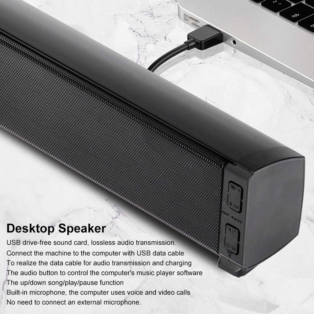 Docooler Soundbar BT 4.0 Kabelloser 3D Lautsprecher mit Subwoofer Fernbedienung für TV Multifunktionale Stereoanlage schwarz Docooler Soundbar BT 4.0 Kabelloser 3D Lautsprecher mit Subwoofer Fernbedienung für TV Multifunktionale Stereoanlage schwarz