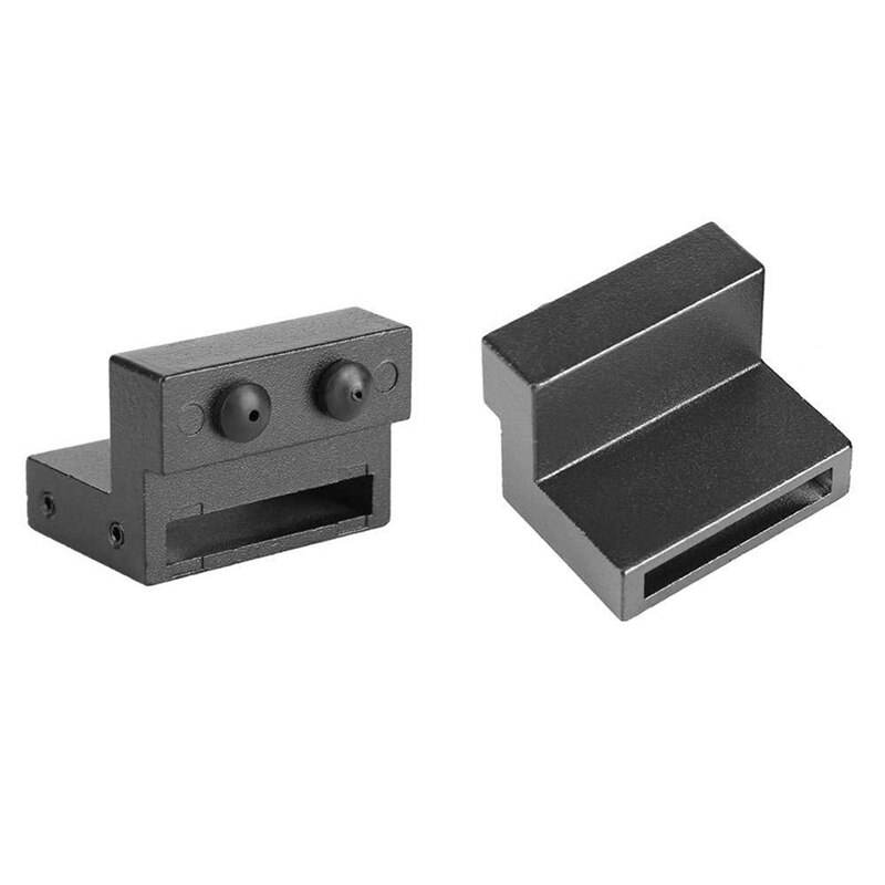 -2Pcs Schuur Deur Stopper Limiet Apparaat Voor Verstelbare Floor Track Track Schuifdeur