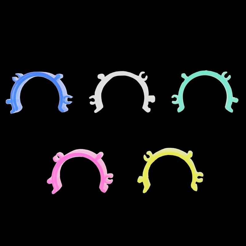 10PCS Bobbin clip colorful half moon clip plastic bobbin clip to prevent thread from falling off