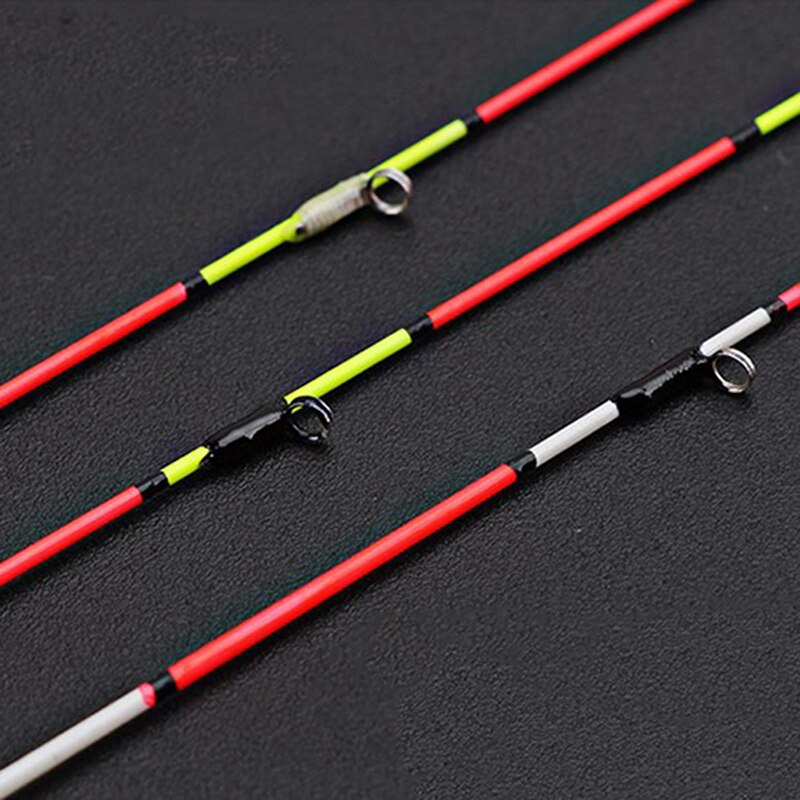 Lega di titanio Zattera di Punta del Bastone polo Gru Riparazione rimontare di Ricambio Attrezzatura Da Pesca 55 centimetri metà/pieno