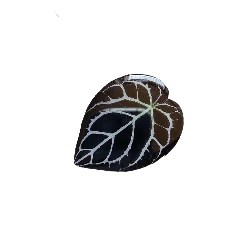 Simulation Leaves Phone Expanding Stand And Grip On Desk CellPhone Holder Finger Ring Support Foldable Phone Holder Plant
