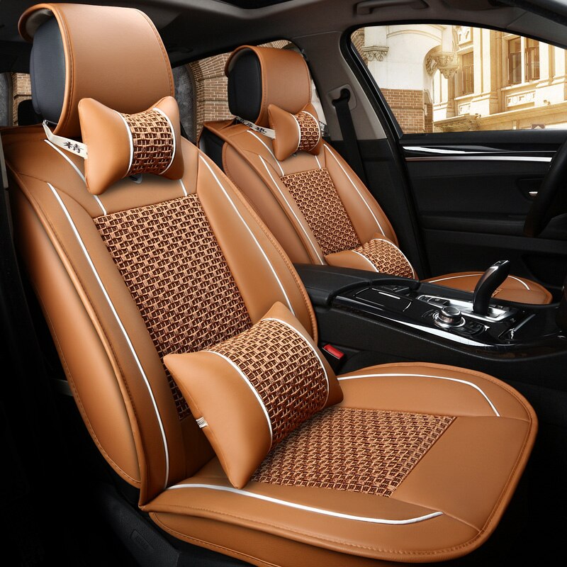 Kadulee 1 Pcs Car Seat Cover Voor Land Rover Range Rover Freelander 2 Discovery 3 Evoque Velar Covers Voor Voertuig zetels