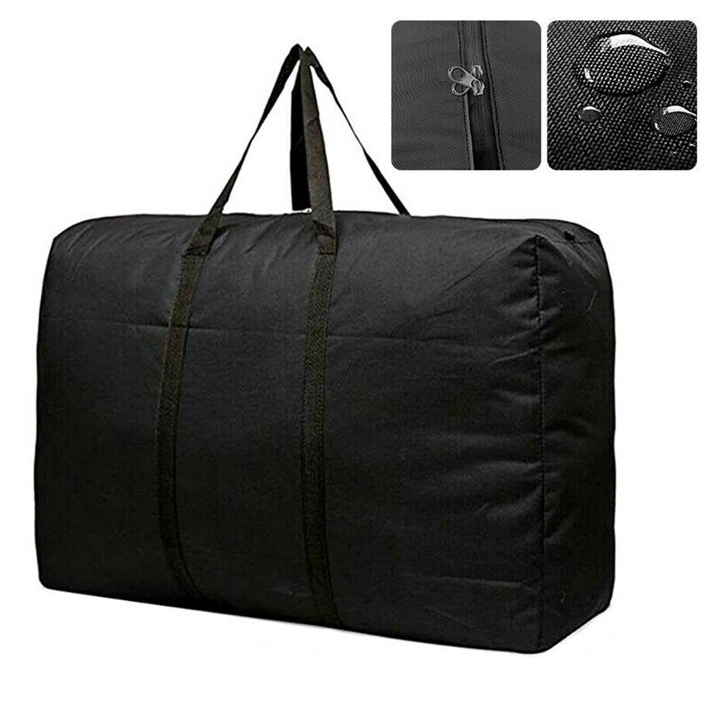Organize Storage Bags Extra Large Waterproof Moving Luggage Bag Home Reusable Non-woven Fabric Cubes Laundry Shopping Pack