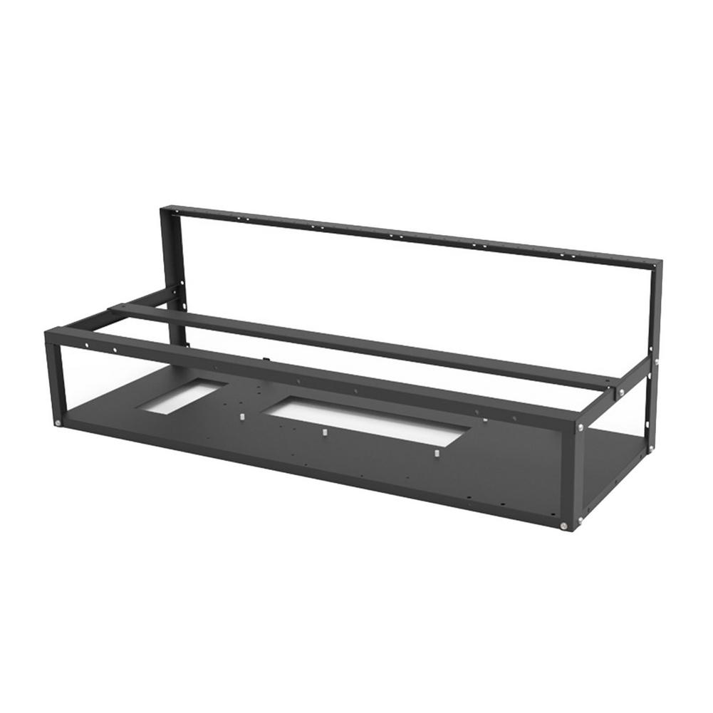 6 8 12 GPU Steel Opening Air Mining Frame Rig Case Durable Open Mining Rig Frame Case Stackable Miner Computer Rack