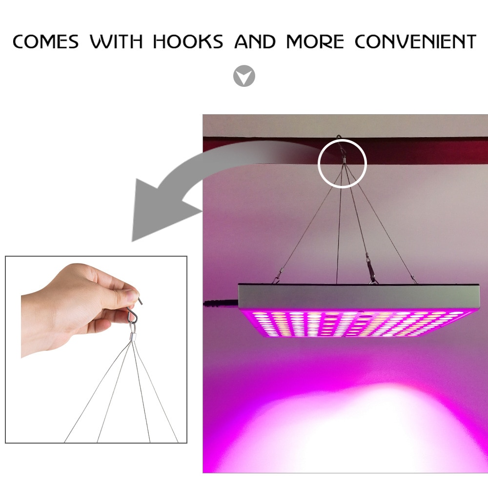 WAKYME 1200W LED Grow Light Full Spectrum LED Plant Light Fitolampy for Indoor Plants Seed Flowers Seedling Cultivation Lamp