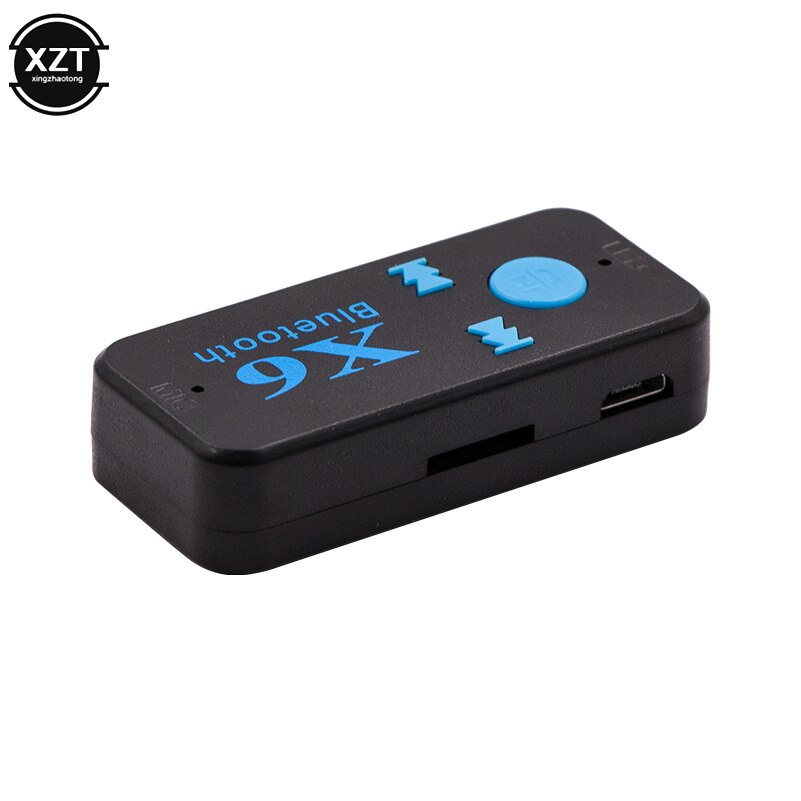 Bluetooth 4.1 Draadloze Usb-ontvanger Bluetooth Audio Adapter 3.5Mm Jack Aux Tf Kaartlezer Microfoon Handsfree Bellen Ondersteuning