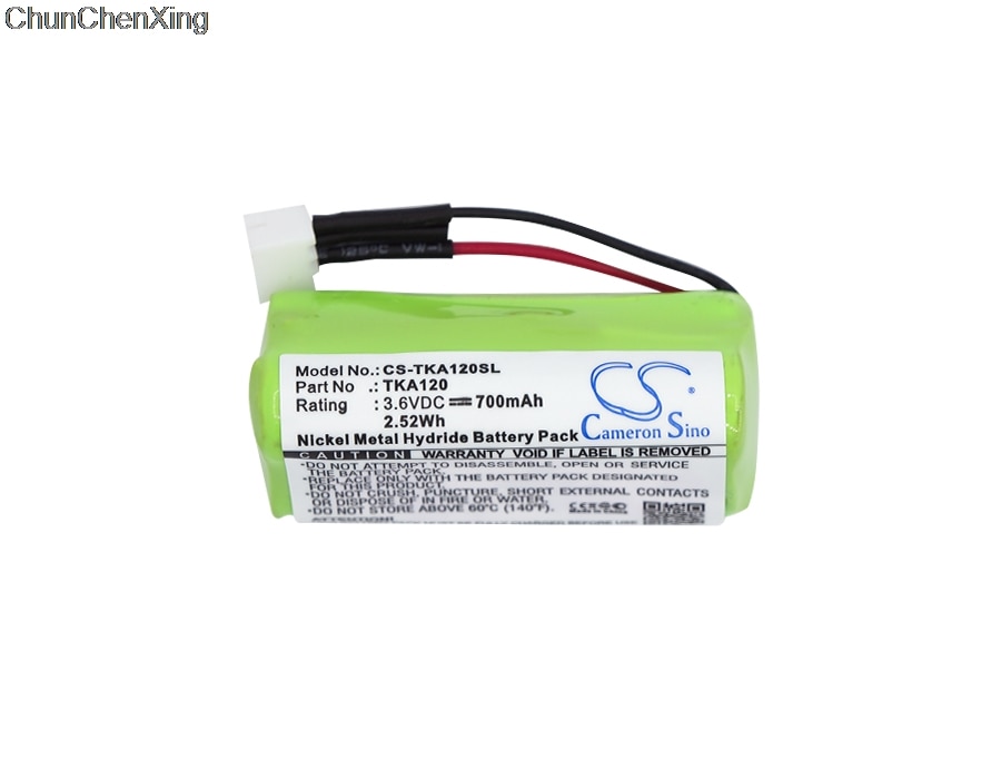 Cameron Sino 700mAh batterie pour TDK vie sur Record A12