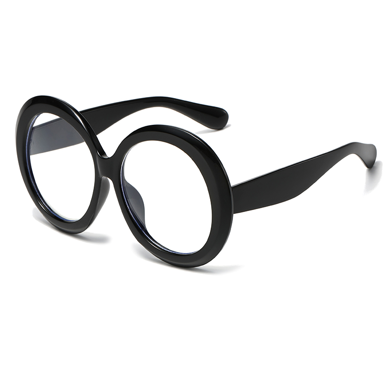 Wandern Vintage Übergroße Runde Anti Licht Gläser Frauen Braun Gradienten Gläser Weibliche Spiegel Klar Shades