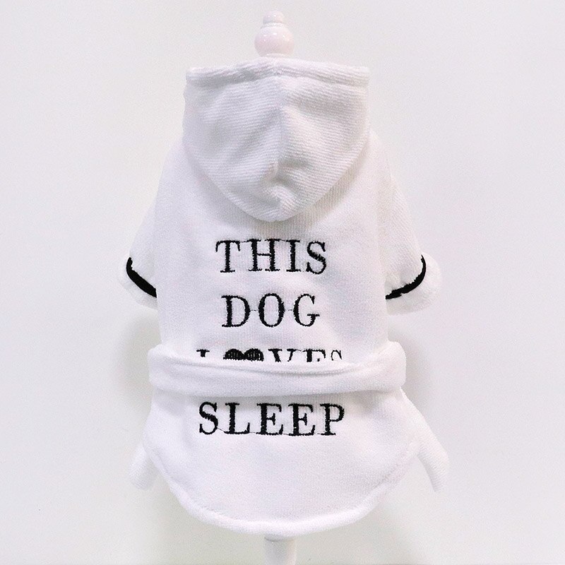 Pijama para perro cachorro, ropa para mascotas suaves, abrigo para perros pequeños y medianos, Chihuahua, Bulldog Francés, Pug: L