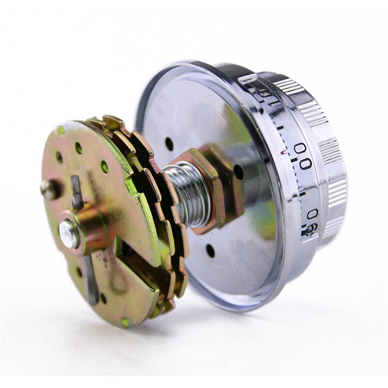 Rotation Mechanical code disk lock 3 discs Vault password lock Safe deposit box Accessories