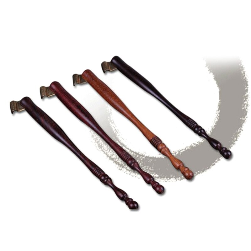 Handmade Calligraphy Set of Wooden Dip Pen, Including 5 Nibs and a Mahogany Pen Barrel X3UE