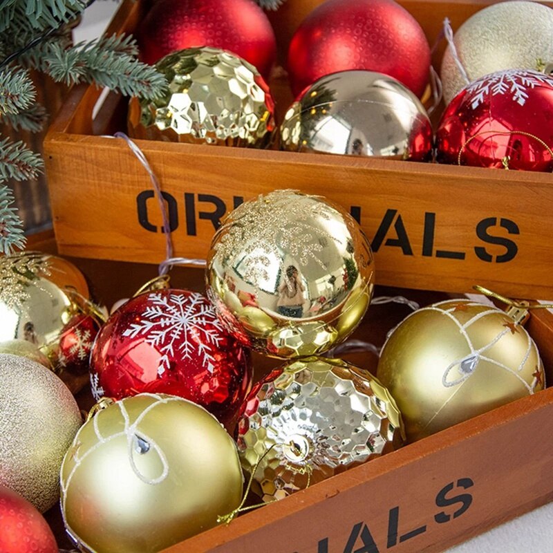 Kerst Bal Kerstballen Grote Boom Decoraties Ballen Xmas Party Opknoping Ornamenten Kerstversiering Voor Jaar