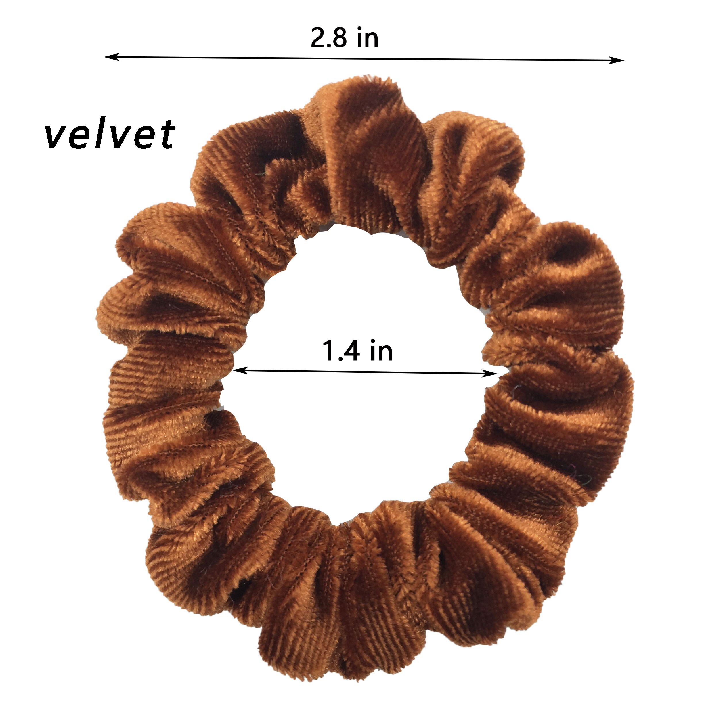 Paquete de Scrunchies del pelo de terciopelo para niña, bandas elásticas para el pelo, conjunto de soporte para cola de caballo, accesorios para el cabello, sólido, sin arrugas, 10/6 Uds./lote